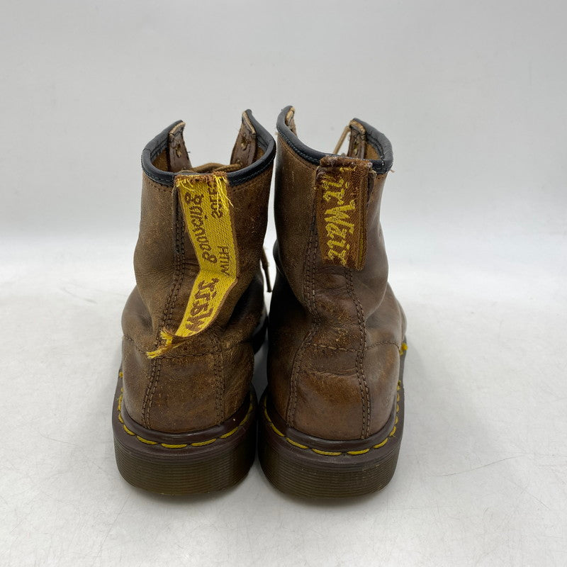 【現状渡し品】【メンズ/レディース】 英国製 90S 8EYE BOOT エイトホール ブーツ シューズ 靴 167-251216-cs-17-izu サイズ：不明 カラー：ブラウン 万代Net店