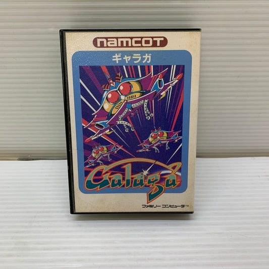 【現状渡し品】 FC ギャラガ ナムコ シューティングゲーム レトロゲーム ファミコン 説明書欠品 CERO:記載なし 023-260221-AS-9-min 万代Net店