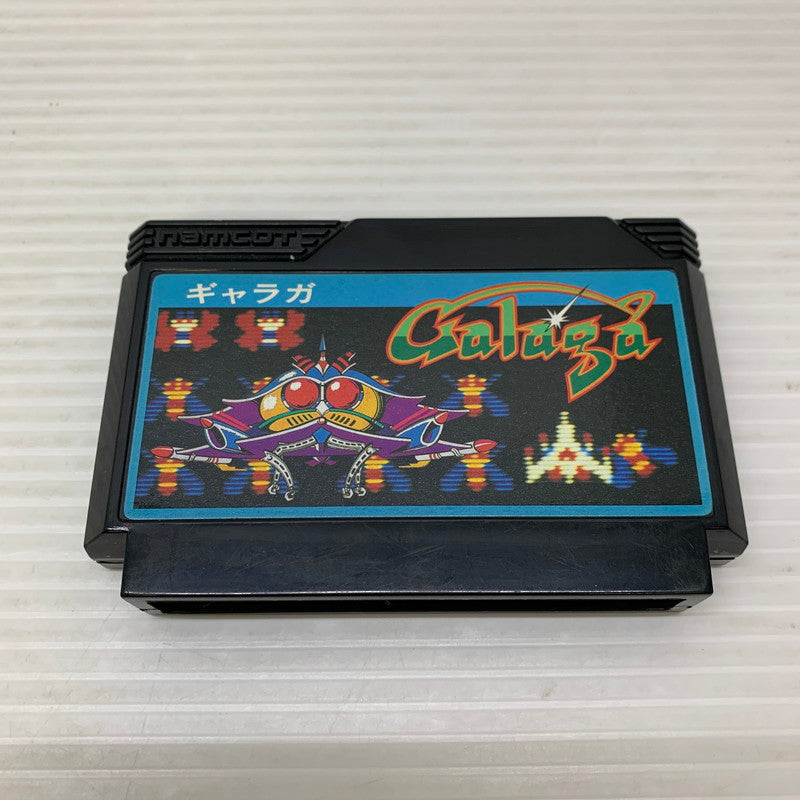 【現状渡し品】 FC ギャラガ ナムコ シューティングゲーム レトロゲーム ファミコン 説明書欠品 CERO:記載なし 023-260221-AS-9-min 万代Net店