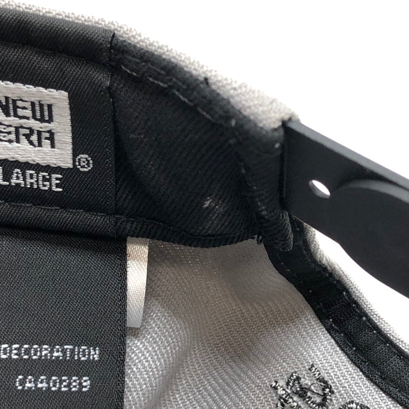 【中古品】【メンズ/レディース】 NEW ERA ニューエラ × ちびまる子ちゃん 9FIFTY キャップ 帽子 185-251128-rs-04-fur サイズ：M/L カラー：グレー/ブラック 万代Net店