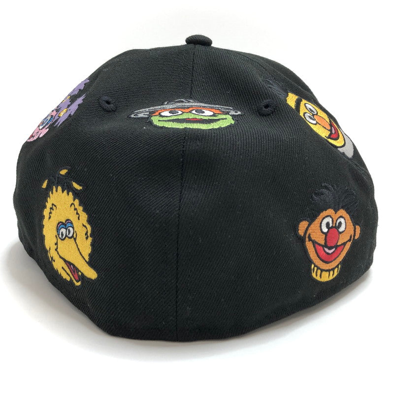 【中古品】【メンズ/レディース】 NEW ERA ニューエラ × SESAME STREET 59FIFTY キャップ 帽子 185-251128-rs-05-fur サイズ：7 3/4 (61.5cm) カラー：ブラック 万代Net店