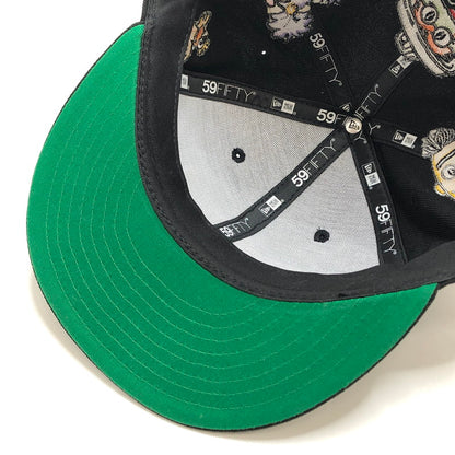 【中古品】【メンズ/レディース】 NEW ERA ニューエラ × SESAME STREET 59FIFTY キャップ 帽子 185-251128-rs-05-fur サイズ：7 3/4 (61.5cm) カラー：ブラック 万代Net店