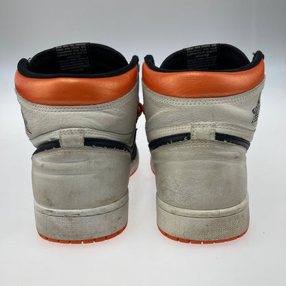 【中古品】【メンズ】 NIKE ナイキ 555088-180 Air Jordan 1 Retro High OG Electro Orange エア ジョーダン 1 レトロ ハイ スニーカー 160-251019-WA-01-iwa サイズ：27.5 カラー：WHITE/BLACK-ELECTRO ORANGE 万代Net店