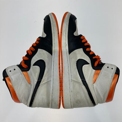 【中古品】【メンズ】 NIKE ナイキ 555088-180 Air Jordan 1 Retro High OG Electro Orange エア ジョーダン 1 レトロ ハイ スニーカー 160-251019-WA-01-iwa サイズ：27.5 カラー：WHITE/BLACK-ELECTRO ORANGE 万代Net店