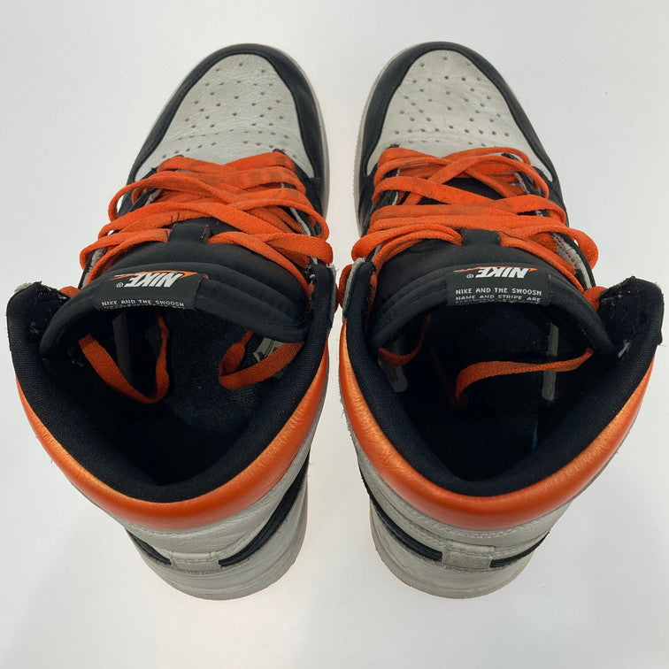 【中古品】【メンズ】 NIKE ナイキ 555088-180 Air Jordan 1 Retro High OG Electro Orange エア ジョーダン 1 レトロ ハイ スニーカー 160-251019-WA-01-iwa サイズ：27.5 カラー：WHITE/BLACK-ELECTRO ORANGE 万代Net店