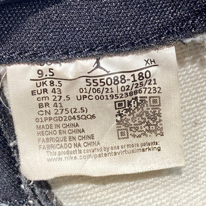 【中古品】【メンズ】 NIKE ナイキ 555088-180 Air Jordan 1 Retro High OG Electro Orange エア ジョーダン 1 レトロ ハイ スニーカー 160-251019-WA-01-iwa サイズ：27.5 カラー：WHITE/BLACK-ELECTRO ORANGE 万代Net店