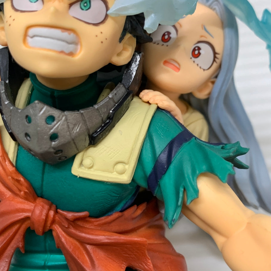 【現状渡し品】 一番くじ 僕のヒーローアカデミア bright future A賞 緑谷出久＆壊理フィギュア バンダイ 箱あり 051-260828-YT-07-min 万代Net店