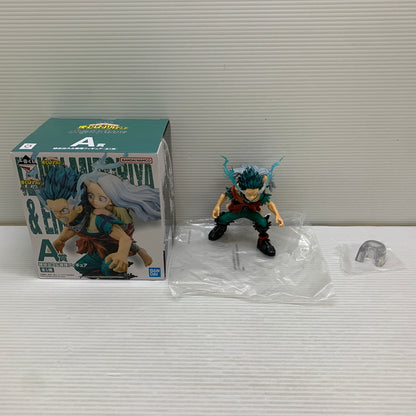 【現状渡し品】 一番くじ 僕のヒーローアカデミア bright future A賞 緑谷出久＆壊理フィギュア バンダイ 箱あり 051-260828-YT-07-min 万代Net店