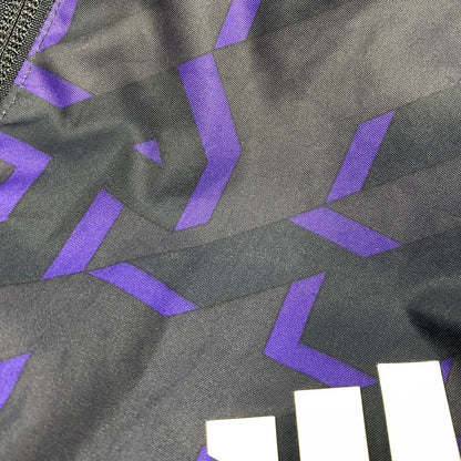 【中古品】【メンズ】 ADIDAS アディダス IQ0549 REAL MADRID ANTHEM JACKET レアル マドリード アンセム ジャケット アウター 148-260716-kh-26-izu サイズ：2XL カラー：ネイビー×マルチ 万代Net店