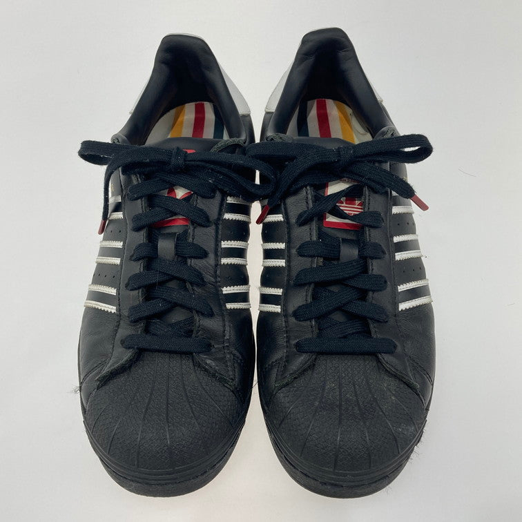 【中古品】【メンズ】 adidas アディダス GX9877 FW22 SUPERSTAR スニーカー 本体のみ（箱なし） 161-251019-WA-03-iwa サイズ：27.5 カラー：ブラック系 万代Net店