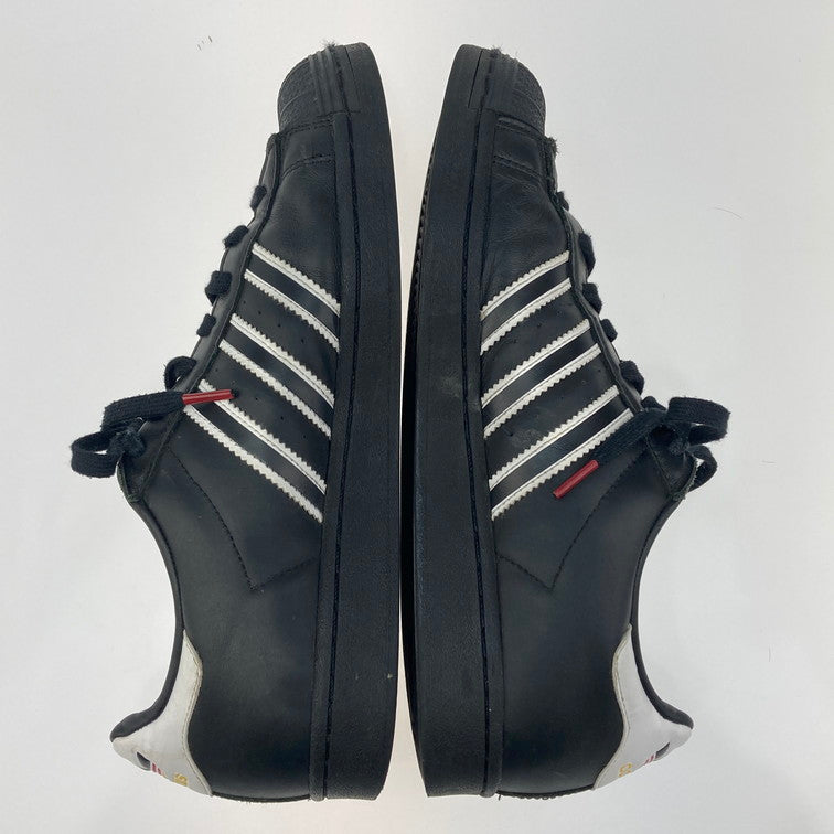 【中古品】【メンズ】 adidas アディダス GX9877 FW22 SUPERSTAR スニーカー 本体のみ（箱なし） 161-251019-WA-03-iwa サイズ：27.5 カラー：ブラック系 万代Net店