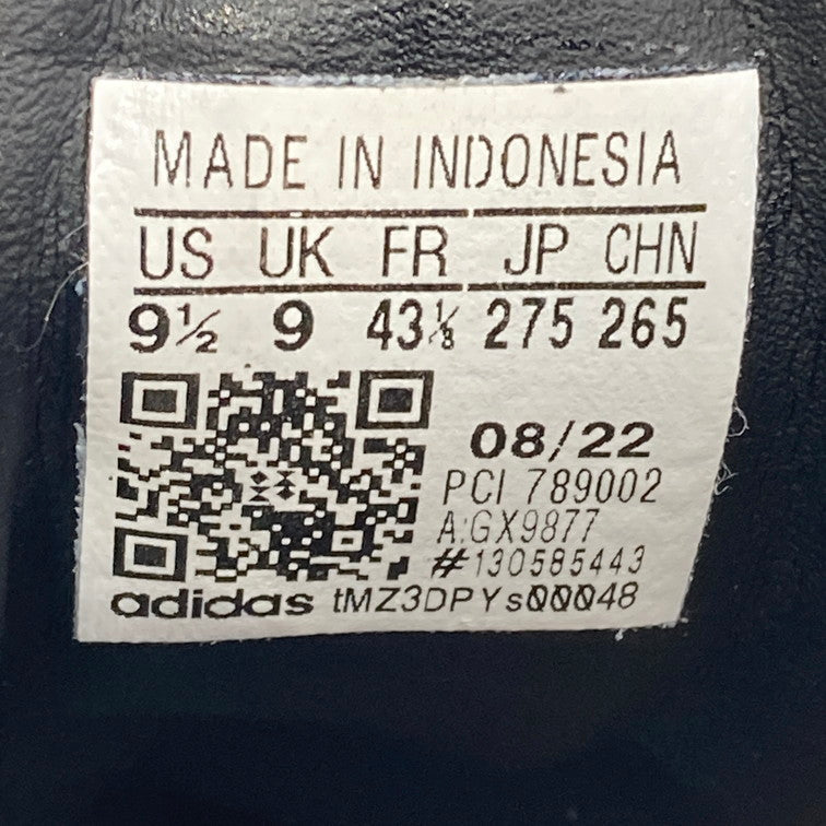 【中古品】【メンズ】 adidas アディダス GX9877 FW22 SUPERSTAR スニーカー 本体のみ（箱なし） 161-251019-WA-03-iwa サイズ：27.5 カラー：ブラック系 万代Net店