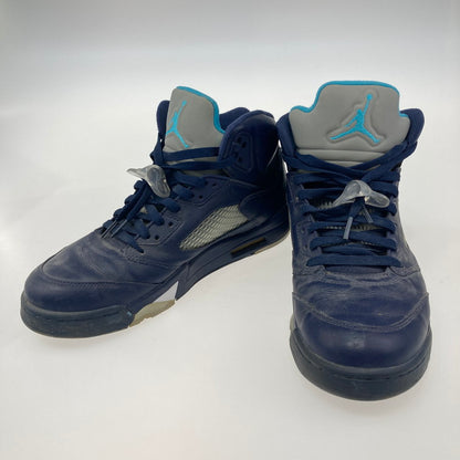 【中古品】【メンズ】 NIKE ナイキ 136027-405 AIR JORDAN 5 RETRO PRE-GRAPE エア ジョーダン 5 レトロ スニーカー 本体のみ（箱なし） 160-251019-WA-05-iwa サイズ：29 カラー：ネイビー系 万代Net店