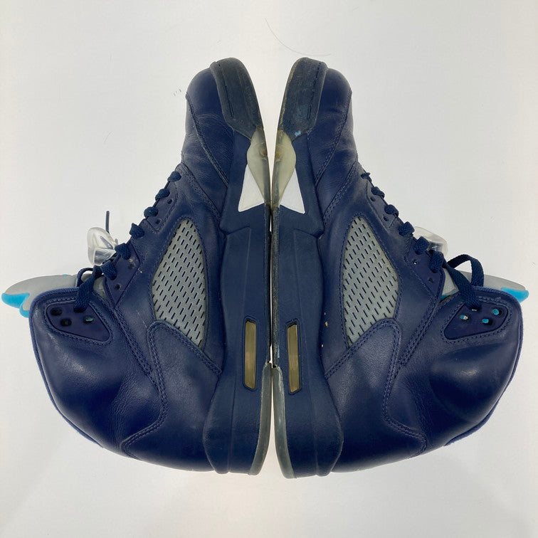 【中古品】【メンズ】 NIKE ナイキ 136027-405 AIR JORDAN 5 RETRO PRE-GRAPE エア ジョーダン 5 レトロ スニーカー 本体のみ（箱なし） 160-251019-WA-05-iwa サイズ：29 カラー：ネイビー系 万代Net店
