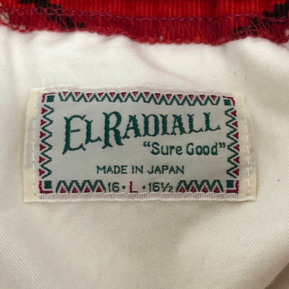 【中古品】【メンズ】 RADIALL ラディアル BUFFALO SHORTS RAD-15SS-PT018 バッファローショーツ ショートパンツ 短パン ボトムス ストリート系 153-250827-rs-06-fur サイズ：L カラー：レッド 万代Net店