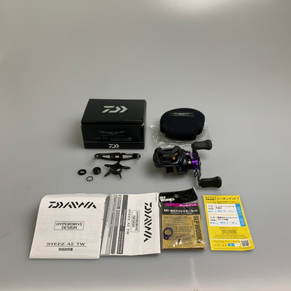 【現状渡し品】 DAIWA ダイワ 23STEEZ AⅡ TW 1000XH LEFT HANDLE 釣具 ベイトリール 134-260722-AS-1-min 万代Net店