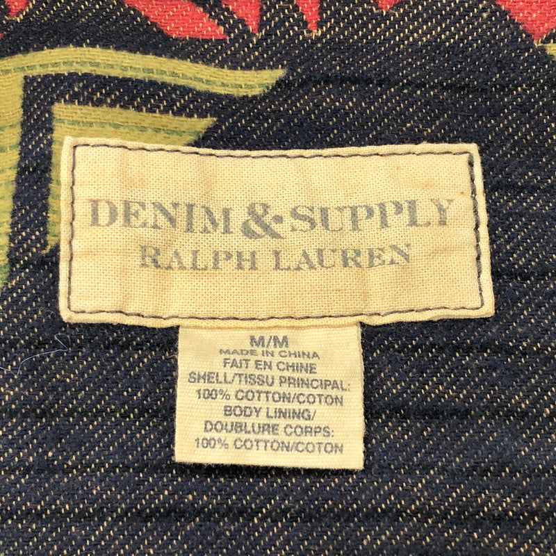 【中古品】【メンズ】 POLO RALPH LAUREN ポロ・ラルフローレン DENIM&SUPPLY DENIM JACKET MNDSDNMM4T00004 デニムジャケット Gジャン アウター 145-250109-rs-07-fur サイズ：M カラー：インディゴ 万代Net店