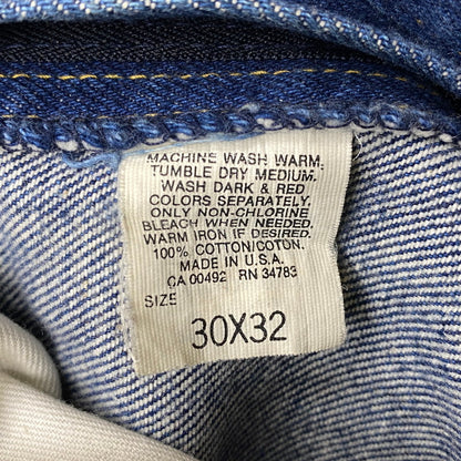 【中古品】【メンズ】 LEE リー 290-0041 USA製 42TALON ユニオンスタンプ 201 DENIM PANTS デニム パンツ ボトムス 157-260901-kh-02-izu サイズ：30×32 カラー：インディゴ 万代Net店