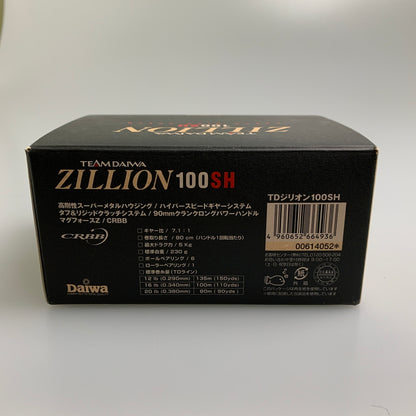 【現状渡し品】 DAIWA ダイワ TDジリオン 100SH 釣具 ベイトリール 134-260722-AS-3-min 万代Net店