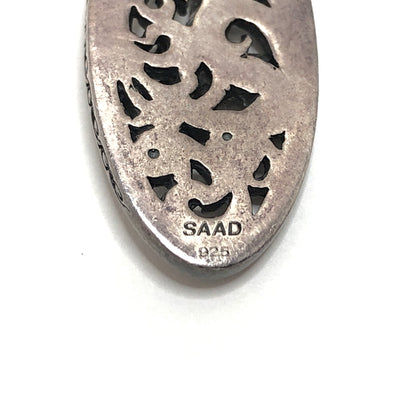 【中古品】【メンズ/レディース】 SAAD サード ARABESQUE SUNSYMBOL PENDANT TOP サンシンボル 太陽神 ペンダントトップ シルバー 925 アクセサリー 191-261016-rs-01-fur カラー：シルバー 万代Net店