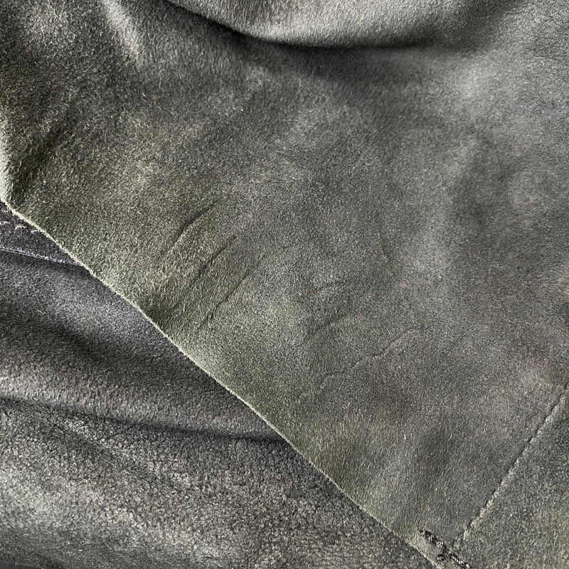 【中古品】【メンズ】 MAREA ERRE マレアエッレ GOAT SUEDE SHORTS ゴート スエード ショーツ ショートパンツ ボトムス 151-260901-kh-08-izu サイズ：S カラー：ブラック 万代Net店