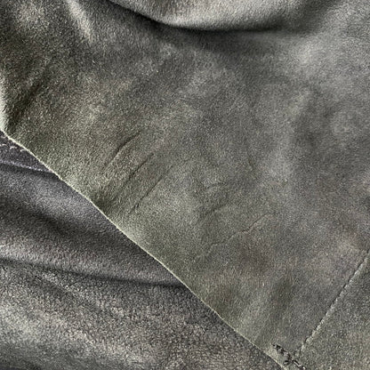 【中古品】【メンズ】 MAREA ERRE マレアエッレ GOAT SUEDE SHORTS ゴート スエード ショーツ ショートパンツ ボトムス 151-260901-kh-08-izu サイズ：S カラー：ブラック 万代Net店