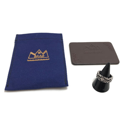 【中古品】【メンズ】 SAAD サード SUN SYMBOL RING サンシンボル 太陽神 リング 指輪 SUS316L アクセサリー 191-261016-rs-02-fur サイズ：17 カラー：シルバー 万代Net店