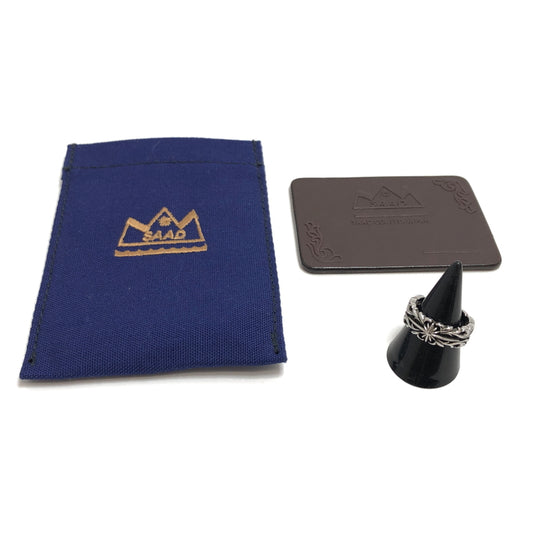 【中古品】【メンズ】 SAAD サード SUN SYMBOL RING サンシンボル 太陽神 リング 指輪 SUS316L アクセサリー 191-261016-rs-02-fur サイズ：17 カラー：シルバー 万代Net店