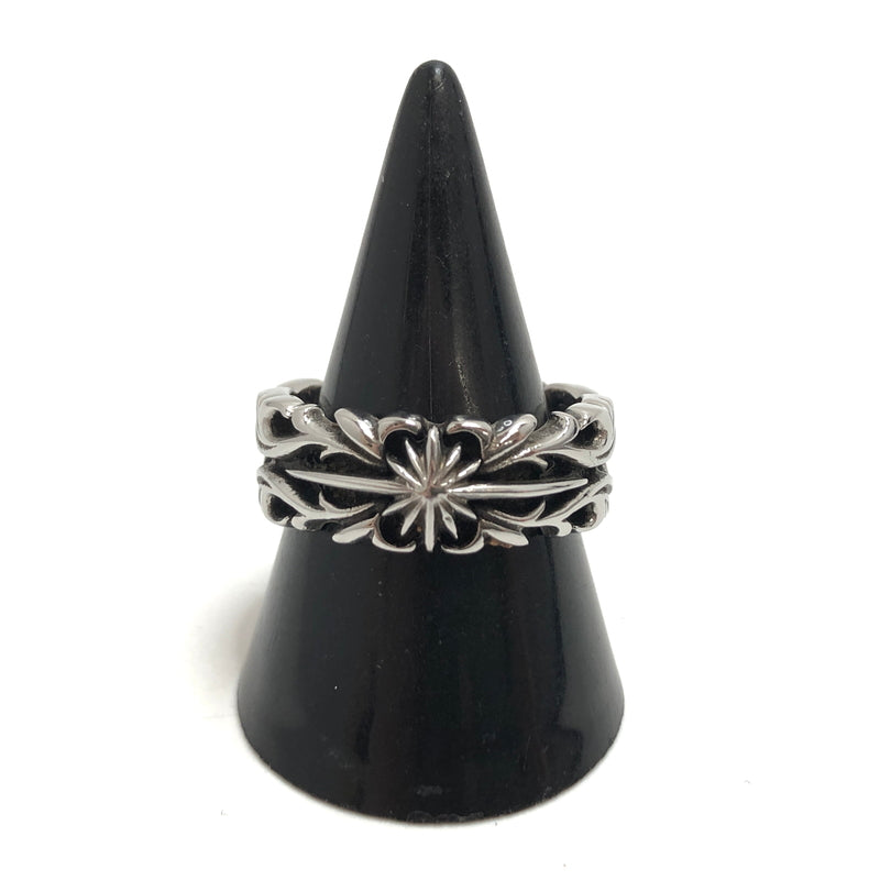 【中古品】【メンズ】 SAAD サード SUN SYMBOL RING サンシンボル 太陽神 リング 指輪 SUS316L アクセサリー 191-261016-rs-02-fur サイズ：17 カラー：シルバー 万代Net店