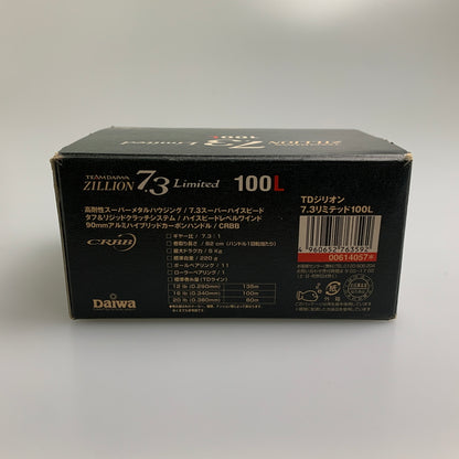 【現状渡し品】 DAIWA ダイワ TDジリオン 7.3リミテッド100L 釣具 ベイトリール 134-260722-AS-4-min 万代Net店
