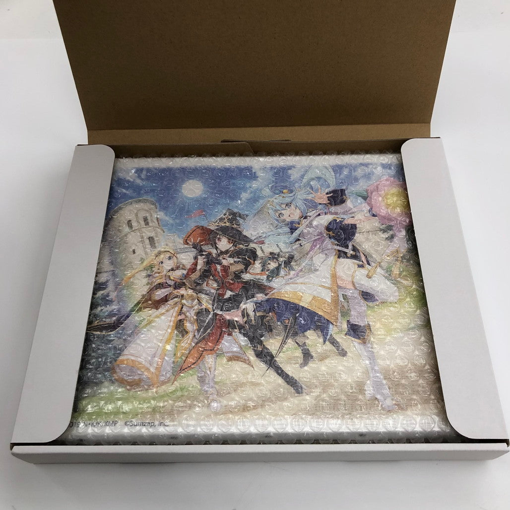 【中古美品】 この素晴らしい世界に祝福を! アクア＆カズマ＆めぐみん＆ダクネス キャンパスボード 伝説の冒険者パーティ 054-260105-mo-02-fur 万代Net店