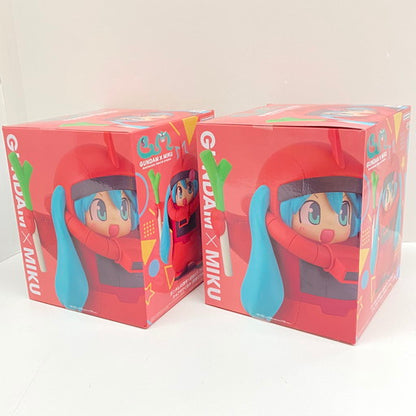【未使用品】 BANDAI ガンダム45周年×初音ミク フィギュア シャアザクぐるみ 初音ミクVer. 054-260324-mo-06-fur 万代Net店