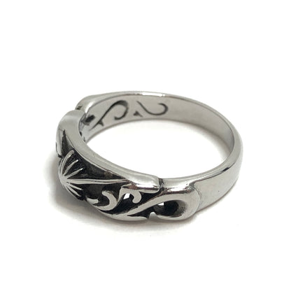 【中古品】【メンズ/レディース】 SAAD サード SUN SYMBOL RING サンシンボル 太陽神 リング 指輪 SUS316L アクセサリー 191-261016-rs-03-fur サイズ：表記なし(実寸：約11号) カラー：シルバー 万代Net店