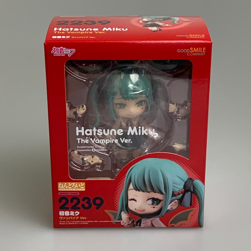【中古美品】 ねんどろいど キャラクター ボーカル シリーズ01 初音ミク 初音ミク ヴァンパイア Ver. 美少女 フィギュア 053-260831-hu-06-min 万代Net店