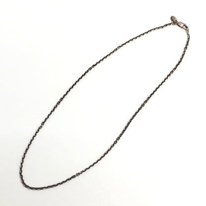 【現状渡し品】【メンズ/レディース】 SAAD サード CABLE CHAIN NECKLACE チェーンネックレス シルバー 925 アクセサリー 191-261016-rs-04-fur カラー：シルバー 万代Net店