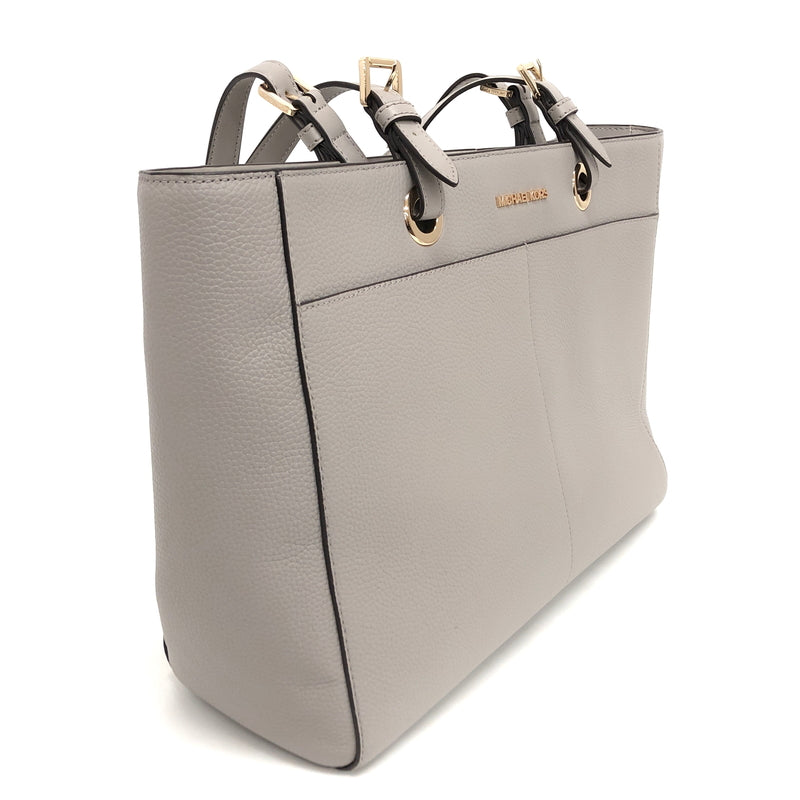 【中古品】【レディース】 MICHAEL KORS マイケルコース JET SET TRAVEL LARGE MULTIFUNCTION COMMUTER TOTE 35S1GTVT7L トートバッグ 鞄 188-261016-rs-05-fur カラー：グレー 万代Net店
