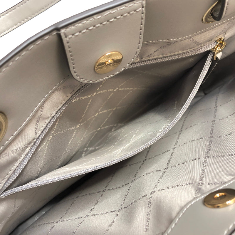 【中古品】【レディース】 MICHAEL KORS マイケルコース JET SET TRAVEL LARGE MULTIFUNCTION COMMUTER TOTE 35S1GTVT7L トートバッグ 鞄 188-261016-rs-05-fur カラー：グレー 万代Net店