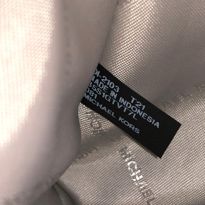 【中古品】【レディース】 MICHAEL KORS マイケルコース JET SET TRAVEL LARGE MULTIFUNCTION COMMUTER TOTE 35S1GTVT7L トートバッグ 鞄 188-261016-rs-05-fur カラー：グレー 万代Net店
