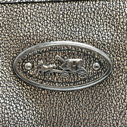【中古品】【レディース】 COACH コーチ 33744 タクシー ジップ トップ トート トートバッグ 鞄 180-261016-rs-06-fur カラー：メタリックブロンズ 万代Net店
