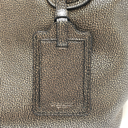 【中古品】【レディース】 COACH コーチ 33744 タクシー ジップ トップ トート トートバッグ 鞄 180-261016-rs-06-fur カラー：メタリックブロンズ 万代Net店