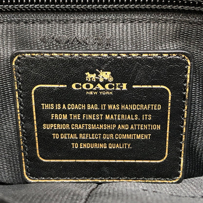 【中古品】【レディース】 COACH コーチ 33744 タクシー ジップ トップ トート トートバッグ 鞄 180-261016-rs-06-fur カラー：メタリックブロンズ 万代Net店
