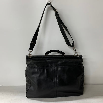 【現状渡し品】【メンズ】 COACH コーチ F70098 BEEKMAN BLACK LEATHER BRIEFCASE ビークマン ブラック レザー ブリーフケース ビジネスバッグ カバン 鞄 180-250112-mm-2-izu カラー：ブラック 黒 万代Net店