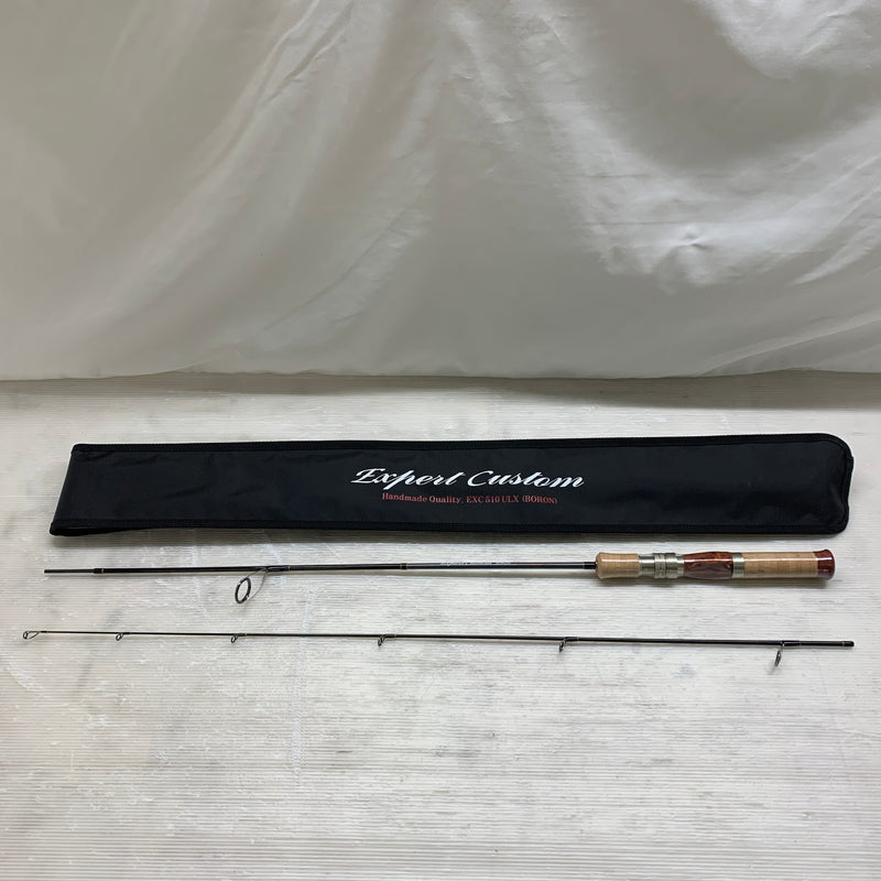 【中古美品】 ITO.CRAFT イトウクラフト エキスパートカスタム 510ULX ベイト シャム柿 釣具 2ピースロッド ソフトケース付き 133-260722-AS-10-min 万代Net店