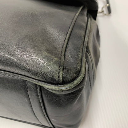 【現状渡し品】【メンズ】 COACH コーチ F70098 BEEKMAN BLACK LEATHER BRIEFCASE ビークマン ブラック レザー ブリーフケース ビジネスバッグ カバン 鞄 180-250112-mm-2-izu カラー：ブラック 黒 万代Net店