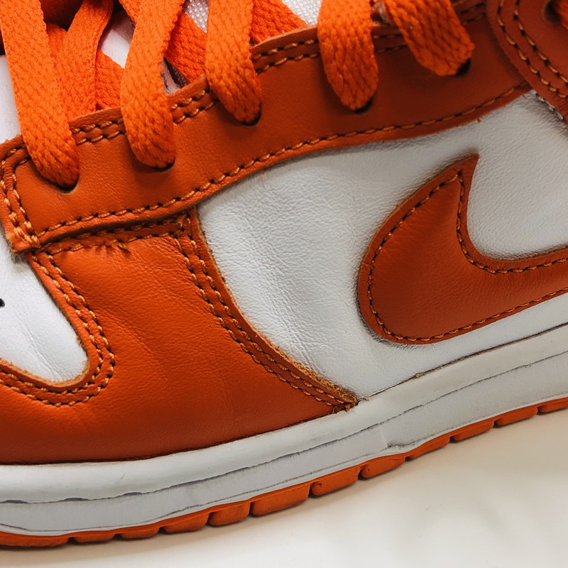 【現状渡し品】【メンズ】 NIKE ナイキ DUNK LOW SP "SYRACUSE" CU1726-101 ダンク ロー SP "シラキュース" スニーカー シューズ 靴 160-250828-hn-01-fur サイズ：26.5cm US 8.5 カラー：オレンジ/ホワイト 万代Net店