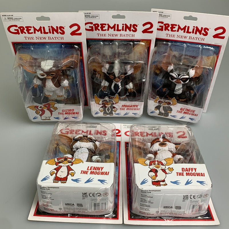 【現状渡し品】 ネカ　NECA　グレムリン2　トレーディングブリスターフィギュア5種セット 映画 グッズ 055-260831-hu-10-min 万代Net店