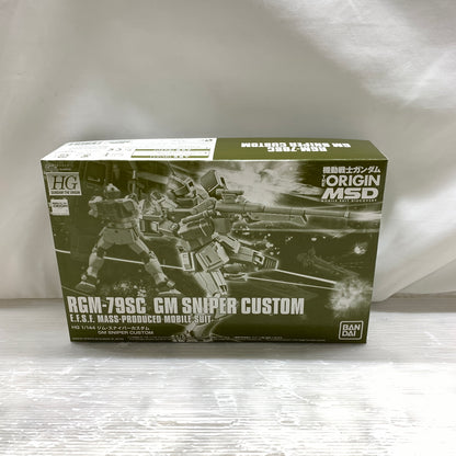 【現状渡し品】 1/144 HG RGM-79SC ジム・スナイパーカスタム ガンプラ 未組立 バンダイ 058-260806-YT-05-min 万代Net店