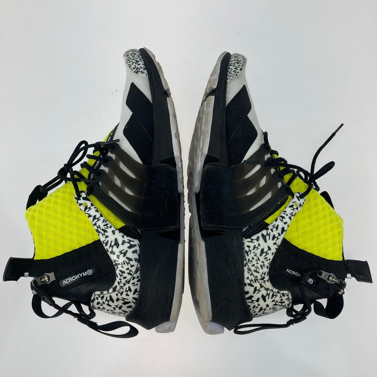 【中古品】【メンズ】 NIKE ナイキ AH7832-100 AIR PRESTO MID / ACRONYM WHITE/BLACK-DYNAMIC YELLOW 靴 スニーカー 本体のみ（箱なし） 160-251223-WA-11-iwa サイズ：28cm カラー：ホワイト ブラック イエロー 万代Net店