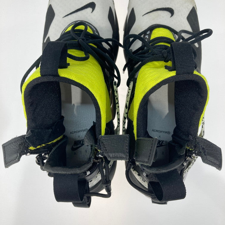 【中古品】【メンズ】 NIKE ナイキ AH7832-100 AIR PRESTO MID / ACRONYM WHITE/BLACK-DYNAMIC YELLOW 靴 スニーカー 本体のみ（箱なし） 160-251223-WA-11-iwa サイズ：28cm カラー：ホワイト ブラック イエロー 万代Net店