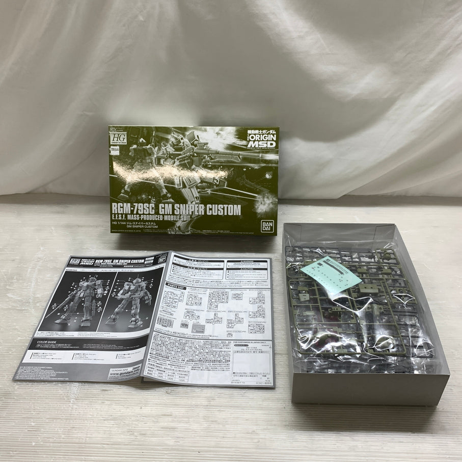 【現状渡し品】 1/144 HG RGM-79SC ジム・スナイパーカスタム ガンプラ 未組立 バンダイ 058-260806-YT-05-min 万代Net店